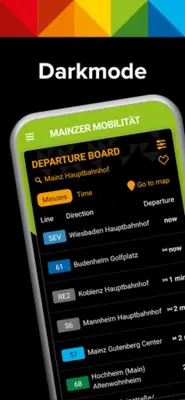 Mainzer Mobilität Bus & Train android App screenshot 0